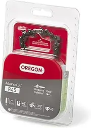 Oregon R45 AdvanceCut 12-Inch Chainsaw Chain, Fits Craftsman, Husqvarna, Ryobi, Black & Decker