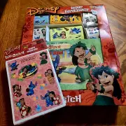 Stitch&Lilo Sticker Extravaganza 190 Stickers, Album & 4 Sheet Stickers, 2 Lot