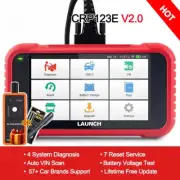 Car OBD2 Diagnostic Tools Auto OBD Scanner ABS SRS Engine AT+ 7 Reset Service