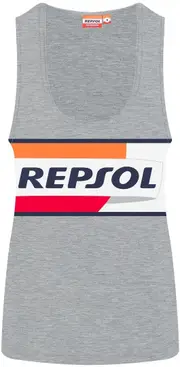 GP-Racing Repsol Ladies Tank Top, grey, Size XS for Women