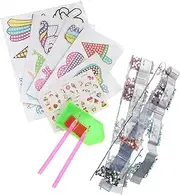 Hohopeti Unicorn Themed Diamond Drawing Stickers Boys and Kit Gemstone Stickers for Children's Art Projects
