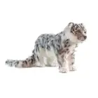 Hansa Snow Leopard Standing, Stuffed Animal Plush Toy #6514