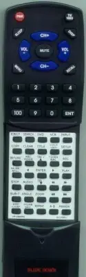 Replacement Remote for Go Video VR5940, VR3930, VR3845, VR4940, VR3840