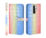 For Redmi Note 8 Pro Cover Wallet - Blue