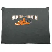Go Kart Adventure Before - Funny Novelty Soft Sport Microfiber Towel