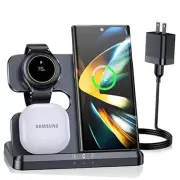 Wireless Charger for Samsung Charging Station & Android Multiple Devices 3 in