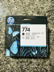Genuine HP 774 Photo Black/Light Gray DesignJet Printhead, P2W00A