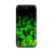 Apple iPhone 7 / 8 Plus Skins Decal Wrap weed green bud marijuana leaves