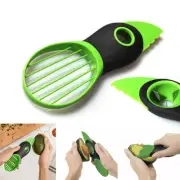 NEW 3 In 1 Avocado Fruit Slicer Knife Peeler Cutter Tool Kitchen Tool Au