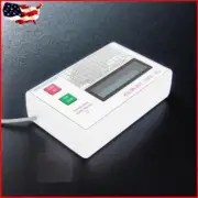 LCD Display ESR Meter W/ Test Leads Clip Battery ESR DCR Tester Smart Shutdown