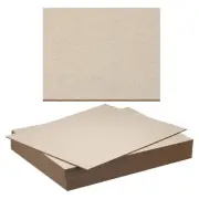 0.1"x12.5"x10" Book Board, 20 Pack Chipboard Sheets Book Binding Board, Gray