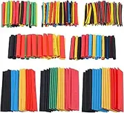 Snokay 328 Pcs Heat Shrink Tubing Kit, 2:1 Shrink Ratio Electric Insulation Tubes, 8 Sizes for Cable and Wire Repair, Industrial Shrink Wrap Tubing