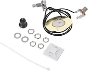 Abaodam Ukulele Guitar Pickup Kit Soundhole Microphone Pickup for Acoustic Instruments for Musicians