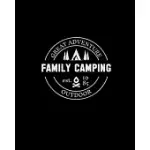 FAMILY CAMPING JOURNAL: A CAMPSITE LOGBOOK FOR FAMILIES, RV JOURNAL, CAMPING DIARY OR GIFT FOR CAMPERS OR HIKERS