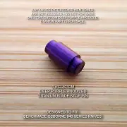 Benchmade 940 Osborne Custom Titanium Blade Stop Pin Anodized in DEEP PURPLE