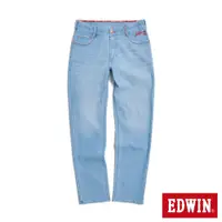 在飛比找蝦皮商城優惠-EDWIN 東京紅360°迦績彈力機能中直筒牛仔褲(拔淺藍)