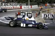 Jody Scheckter RSA Tyrrell 007 finished second 1974 Monaco GP Old Photo 1