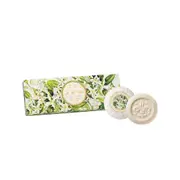 Saponificio Artigianale Fiorentino Jasmine Boxed Soap Round (Set of 3)