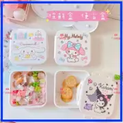 Tupperware Kids Bento Container Cartoon Lunch Box Snoopy Hello Kitty 600ML