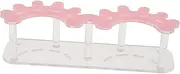 WRITWAA Acrylic Eyelash Tweezers Display Stand Slot Organizer for Lash Extension Supplies Elegant Storage for Home and Salon Use Efficient Tweezers Holder for Makeup Tools