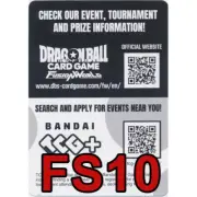 Dragon Ball Super Fusion World Starter Deck Code FS10 Fast Code