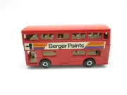 MATCHBOX SUPERFAST #17 THE LONDONER BERGER PAINTS BUS NEAR MINT
