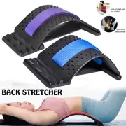 Adjustable Back Stretcher For Lower Back Pain Relief Upper and lower Cracking AU