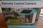 Broaimx Smart Bird Feeder AI Camera with Solar Powered Wireless Design