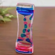 1PC Liquid Motion Bubbler Hourglasses Timer Movement Sensory Toys for Kids Adult