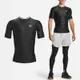 Under Armour 短袖 HG Iso-Chill Tee 男款 黑 白 吸汗 快乾 透氣 緊身衣 運動 UA 1365229001