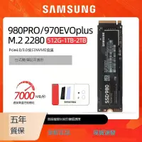 在飛比找露天拍賣優惠-三星980PRO/970EVOplus 1T/1TB/2T台