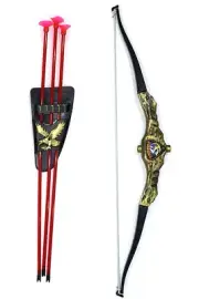 BE WICKED robin HOOD sherwood BEAUTY plastic TOY accessory BOW and ARROWS hunter
