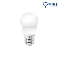 在飛比找松果購物優惠-【亮博士】 3W LED燈泡 白光/黃光 球泡 全電壓 E2