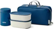 Thermos Vacuum Insulated Soup Lunch Set Navy JEA-800 NVY JEA-800 NVY