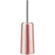 Stainless Steel Toilet Brush and Holder - Toilet Bowl Cleaner Brush Set for Bathroom Toilet (Rose Gold)