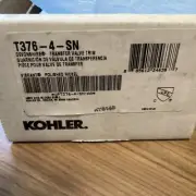 Kohler Devonshire transfer valve trim T376-4-SN Polished Nickel List $255