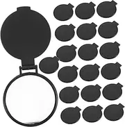 Healvian Travel Mirror for Purse Pcs Mini Portable Folding Makeup Mirrors Compact Round for-go Touch-ups and Travel Convenience