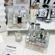 Transparent Versatile Storage Box Plastic Vanity Case Makeup Organizer