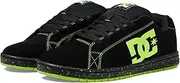 [DC Shoes] DC Mens Gaveler Low Shoe Skate Shoe, Black/Lime Green, 13