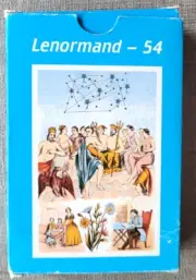 54 Lenormand oracle cards Tarot 1999 russian new
