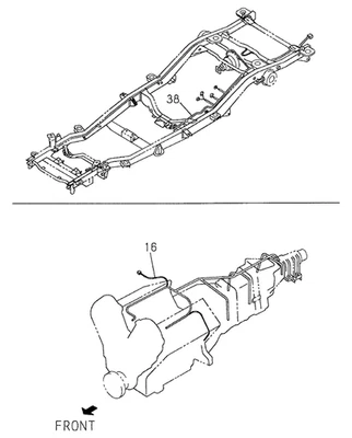 Genuine Honda Harness Eng Ecgi 8-97310-276-1