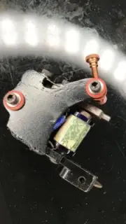 Custom Cut Back Liner 8 Wraps Handmade Coil Tattoo Machine Silva’s Tattooing