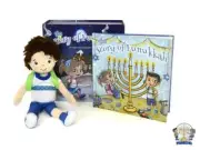 30 Gift Sets Plush Doll, Backpack, 24 p Book The Story of Funukkah in a Gift Box