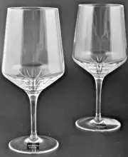 WATERFORD Crystal Ori Goblet Pair Clear by John Rocha NIB