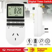 240V Digital Timer Switch Automation Socket Electric Programmable Power AU