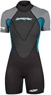 Hyperflex Wetsuits Women's Access 3/2mm Back Zip Spring - (Black