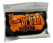Ventti Urban Micro Slim Pop Filter Tips Paper 140 Count