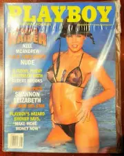 Playboy Magazine August 1999 Nell McAndrew Lara Croft Cover Sealed Collectible
