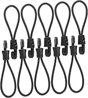 LAPYAPPE 20pcs Heavy Duty Bungee Cords with Hooks Durable Elastic Straps for Luggage Camping and Hiking Versatile Bag Rope for Secure Packing and Transporting