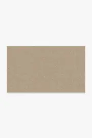 90' x 150' | Machine Washable Runner Rug | Kid & Pet Friendly | Indoor Rug | Flatwoven Warm Sand Re-Jute Rug | Ruggable